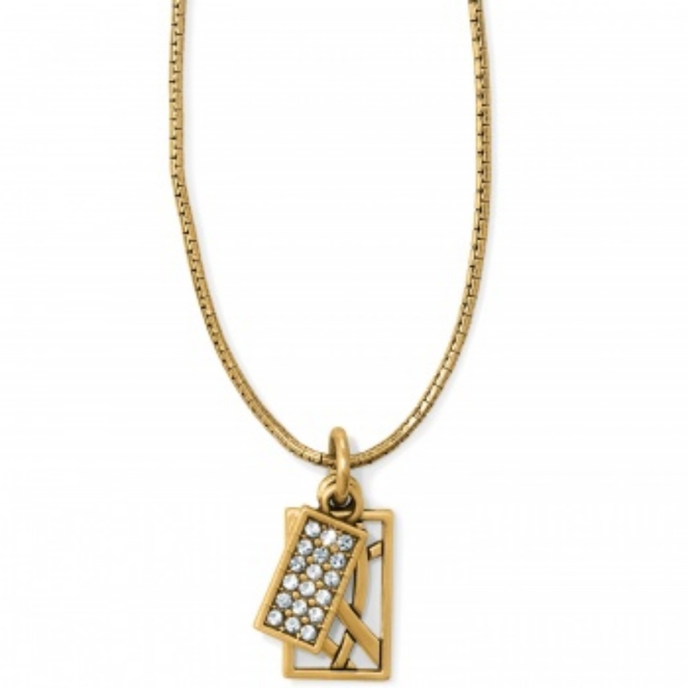 Brighton Meridian Zenith Double Charm Necklace NWT